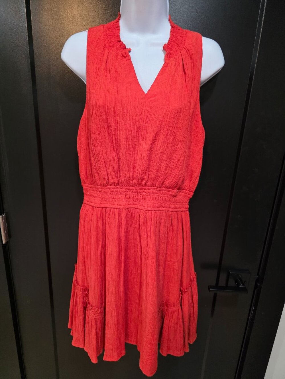 Betsey's Boutique Burnt Orange Dress Sz L